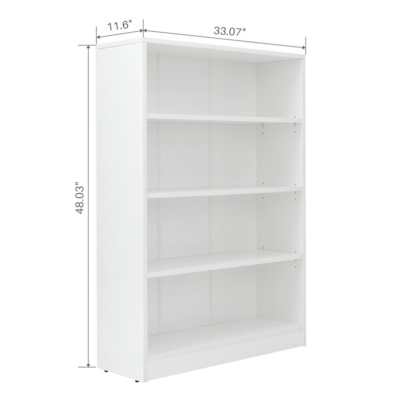 Bibliothèque standard Latitude Run® Gibney, (4 tablettes) H 48,03 po x l 33,07 po x P 11,61 po, Blanc lune
