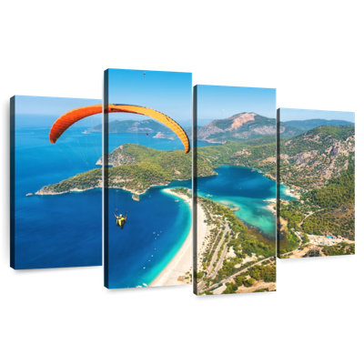 Sireci Paraglider Over Oludeniz