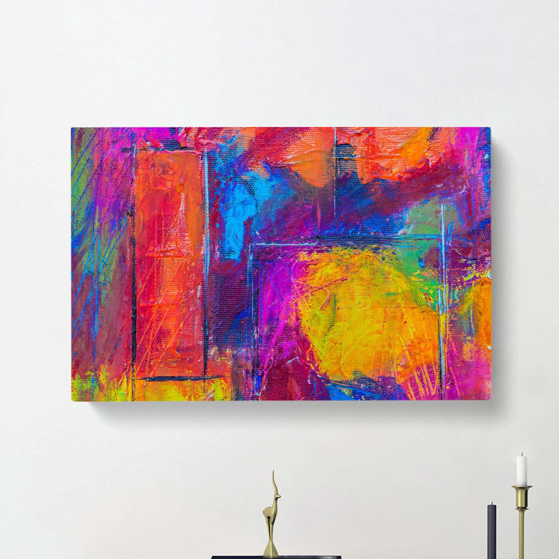 Abstract Art Painting Vol.2 by S.Johnson - Wrapped Canvas, 50cm H x 76cm W x 3cm D