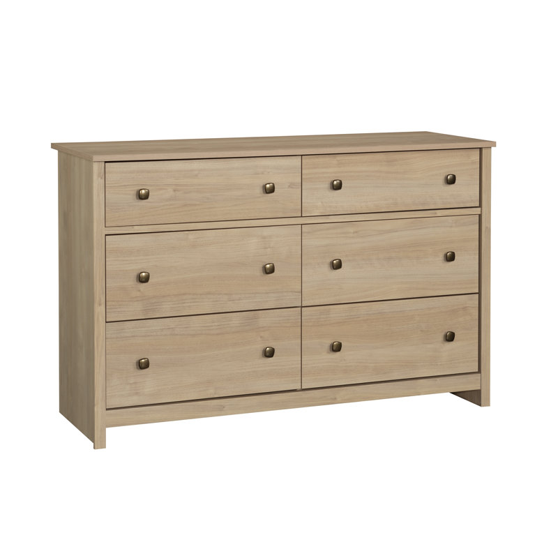 Gudrun 50.55'' W 6 - Drawer Dresser, Natural