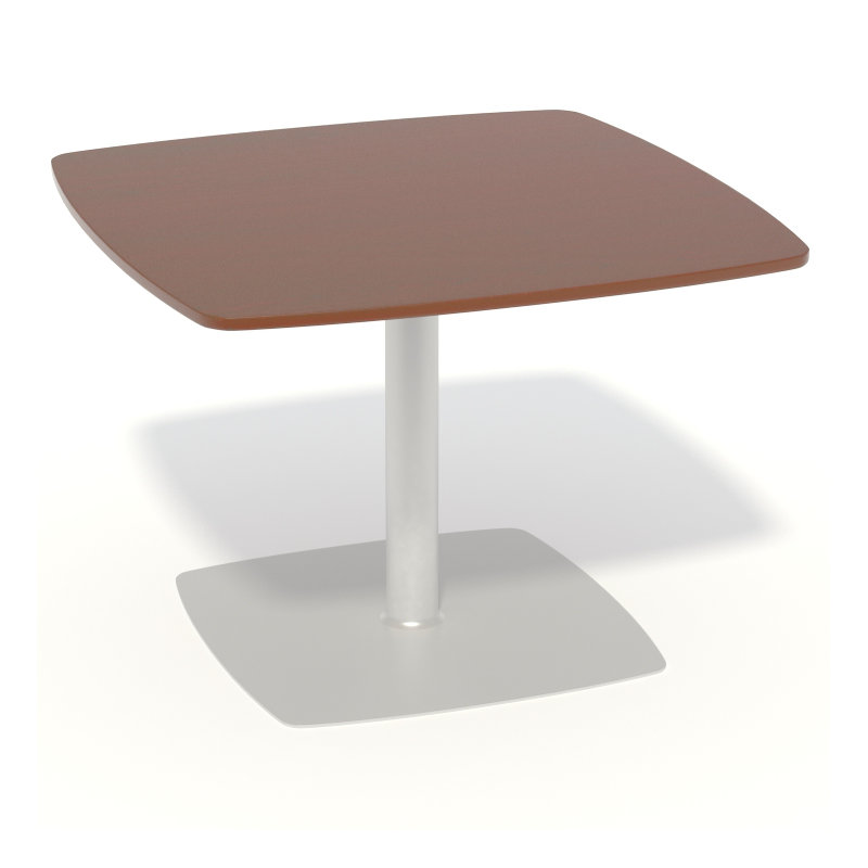 Ensemble de table carrée avec chaises, Blanc, Chêne naturel, H 29 po x l 36 po x P 36 po
