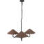 Fiorella Chandelier-Espresso Canvas-966158281