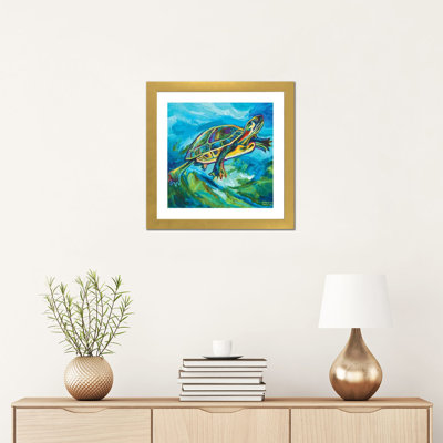 Tortue par Robert Phelps - reproduction d'art
