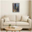 «Interior with Black Cat» par Walter Conz par Nostalgia Prints, reproduction d'art sur toile encadrée