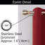 My Home Store Ultra-Soft Blackout Curtains Enguerran with Eyelets and Tie Backs-1378139832-1378139782
