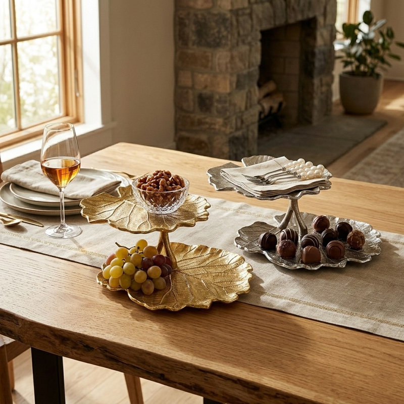 Argimira Aluminum Tray - Set of 2