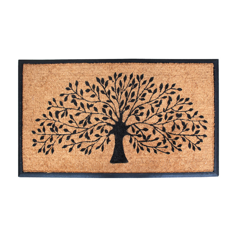 Tapis d'entrée antidérapant pour l'intérieur et l'extérieur, 30 po x 48 po