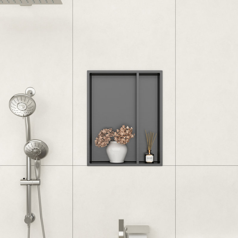 Niche murale en acier inoxydable 18 po x 14 po H 18 po x 14 po