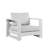 Hoyt Outdoor Aluminum Conversation Set with Coffee Table-1792945164-1805940442-1792945152