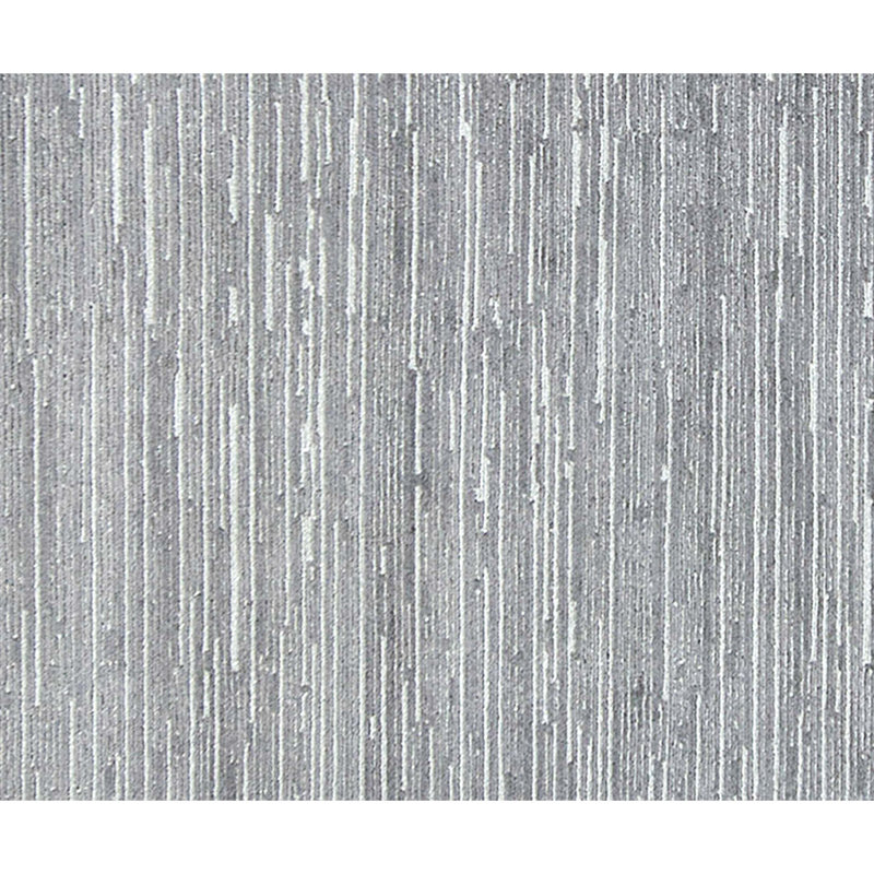 Hand Knotted Area Rug in Silver/Beige, Rectangle 8' x 10'