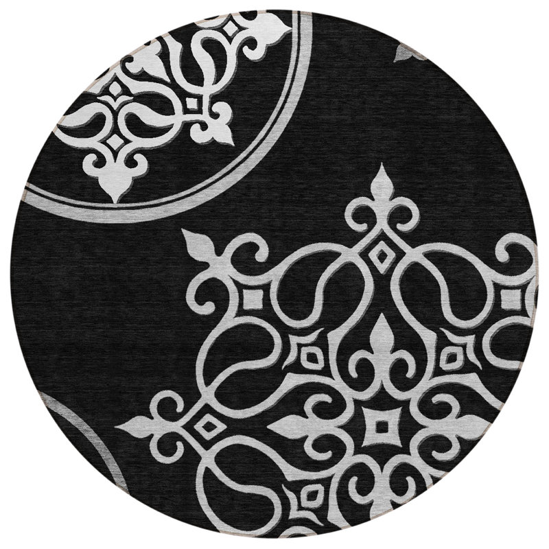 Tapis intérieur lavable 8 pi