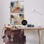  «Energetic Rustic Abstractions», ensemble de 2 toiles murales par Victoria Barnes-79252045