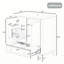 Ensemble de meuble-lavabo 30 po avec lavabo, armoire de salle de bain multifonctionnelle avec portes et tiroir, cadre solide et panneau de fibres à densité moyenne, blanc-718462497
