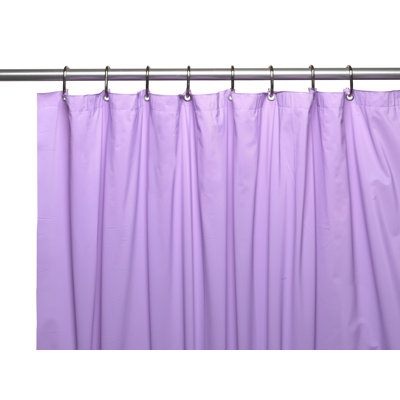 Doublure de rideau de douche en vinyle 8 jauges avec oeillets métalliques Gallaway