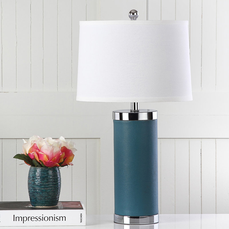 Anjonette Table Lamp, Light Blue