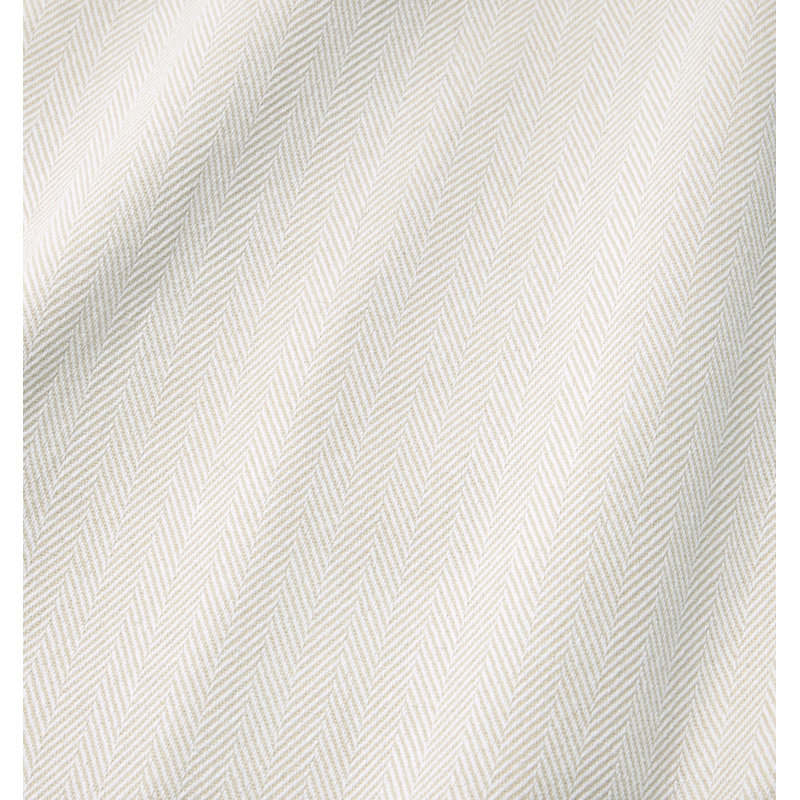 Celine Throw Blanket, White/Sand