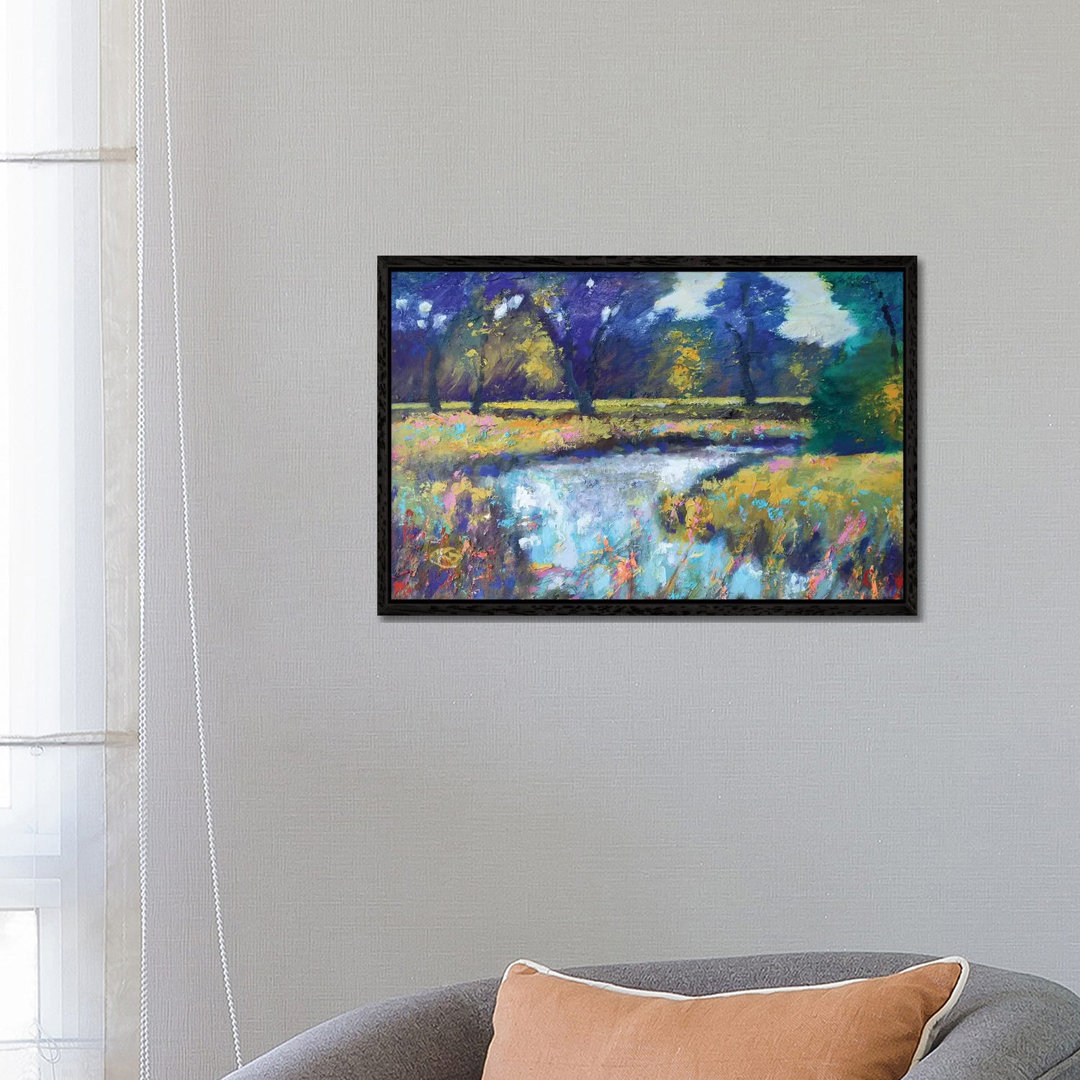 Summer Stream von Kip Decker - Galerie-verpackte Leinwand Giclée auf Leinwand