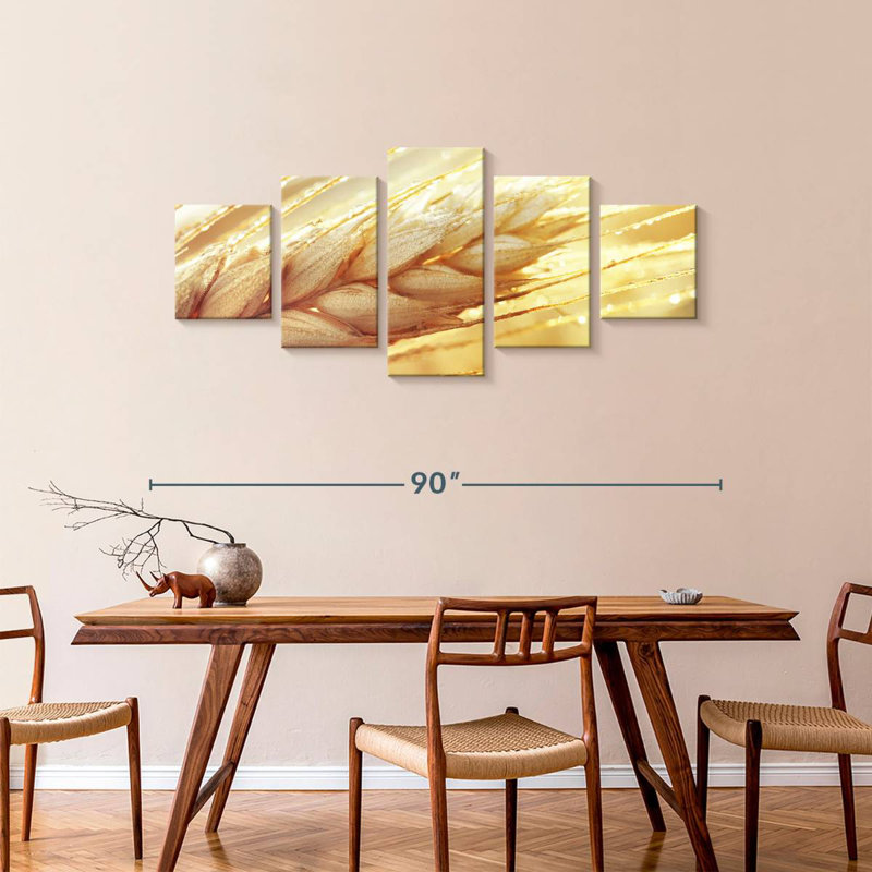 Wheat, 36" H x 80" W