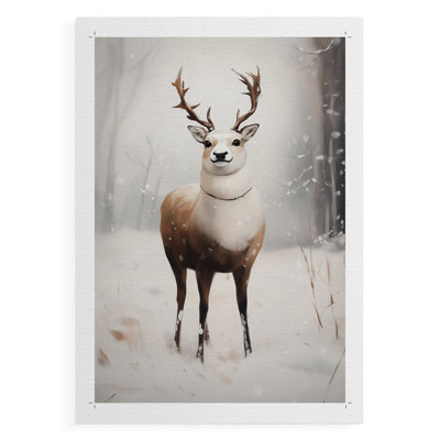Art des Fêtes de Noël - Série 2-CCDCLXXIV - Impression sur toile seulement - NON-CADRE