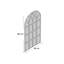 Metal Flat Wall Mirror
