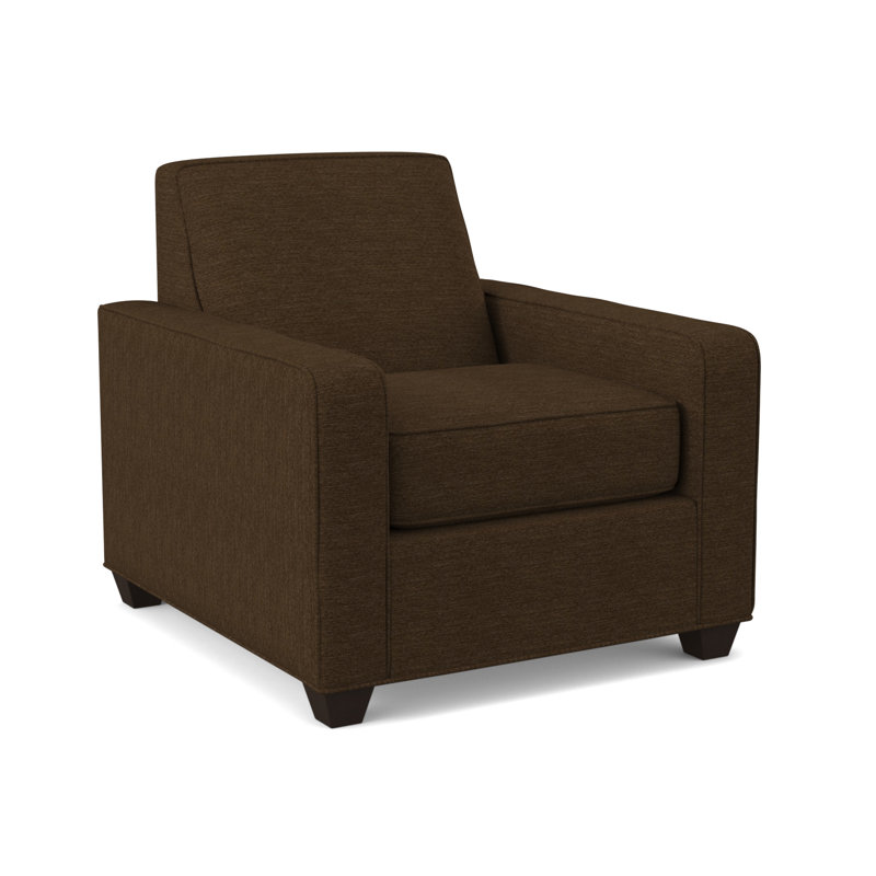 Avery Upholstered Armchair, Cafelle, Antic Chocolate