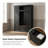 Multifunctional Entryway Storage Cabinet Featuring An Overhead Storage Compartment, 3 Adjustable Side Shelves, 4 Heavy-duty Hooks, 2 Spacious Drawers, A Slotted Back Panel, And A Two-tone Bench-1198741874