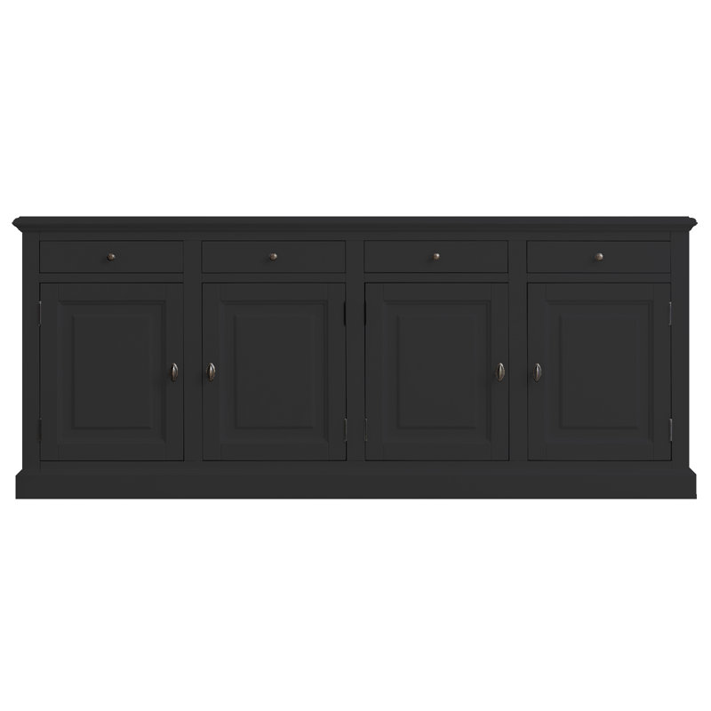 Chapne 230cm Sideboard, Black