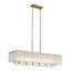 Lustre rectangulaire à 6 lumières Harlune