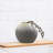 Summah Ceramic Gray Sphere Table Vase Set