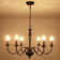 Tinoco 6 - Light Dimmable Classic / Traditional Chandelier