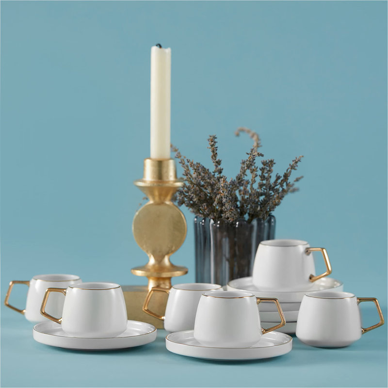 Ebern Designs 1ml Teapot Set, Clear