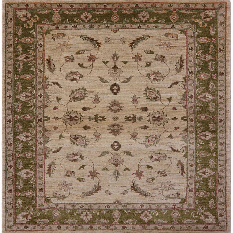Oriental Indoor Rug, Square 6'