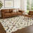 Machine Washable Indoor/Outdoor Chantille Tribal Rug-1207110201-1207110205