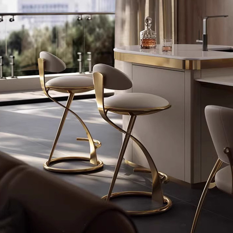 Modern and Stylish Stool, Counter Stool (25.59” Seat Height)