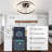 20" Ikeoluwa Modern Flush Mount Ceiling Fan with Dimmable LED Light Kit Remote and APP Control LowProfile Reversible DC Motor Fan for Bedroom-381716256
