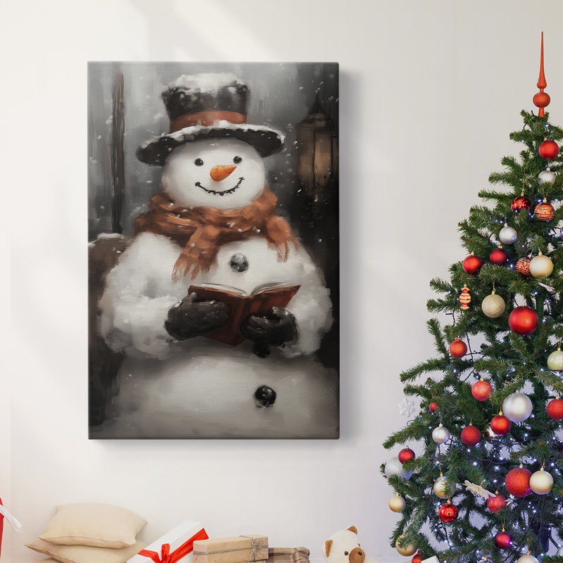 Art des Fêtes de Noël - Toile tendue avec châssis - Série 2-CECLX, H 36 po x l 24 po