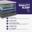 Matelas en mousse viscoélastique imprégnée de gel 12 po-1981898828-1928989481