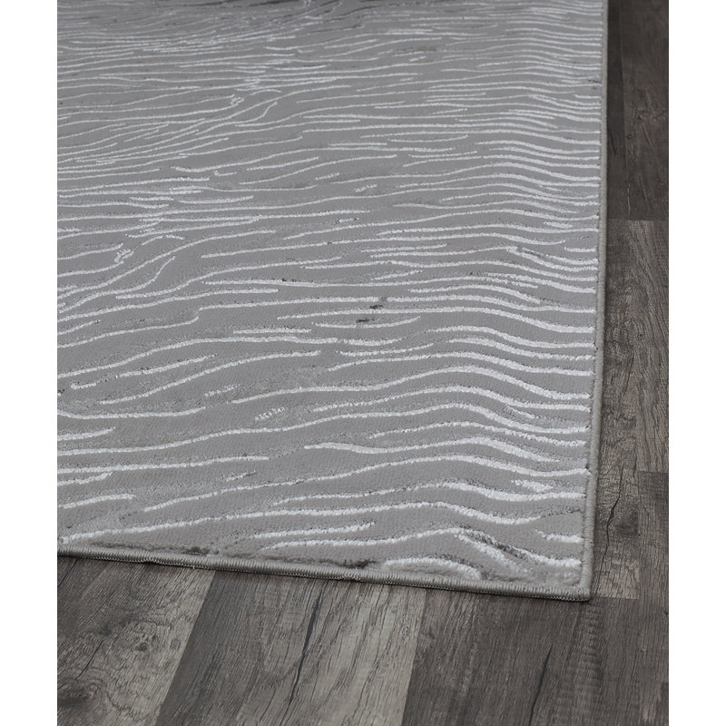 Tapis gris Camden Hazel, Rectangle 5 pi x 7 pi