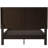 Aloyzas California King Bed with Tapered Leg in Espresso-160614072