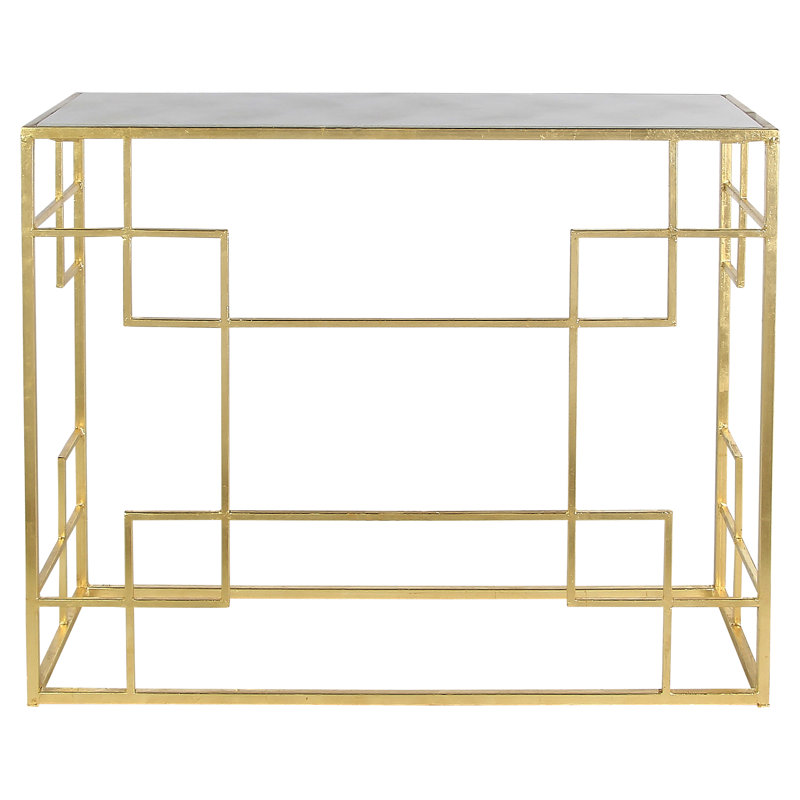 Manhattan 46.5'' Console Table, Carrera Marble