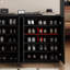 Black Manufactured wood Shoe Storage
