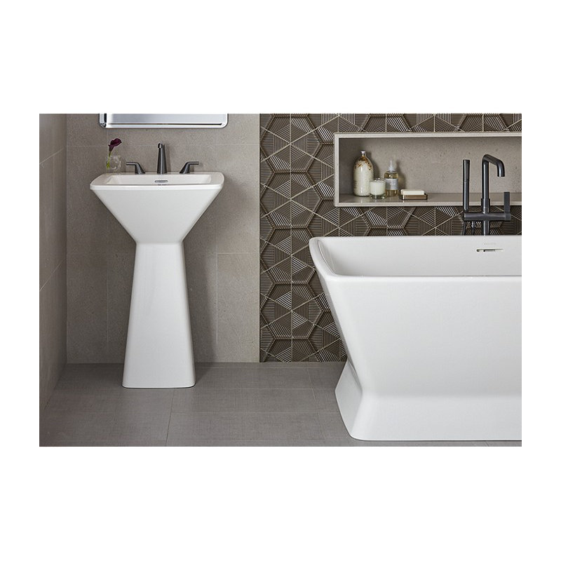 Taper™ by Bjarke Ingels Sink Faucet, Lever Handles, Gunmetal