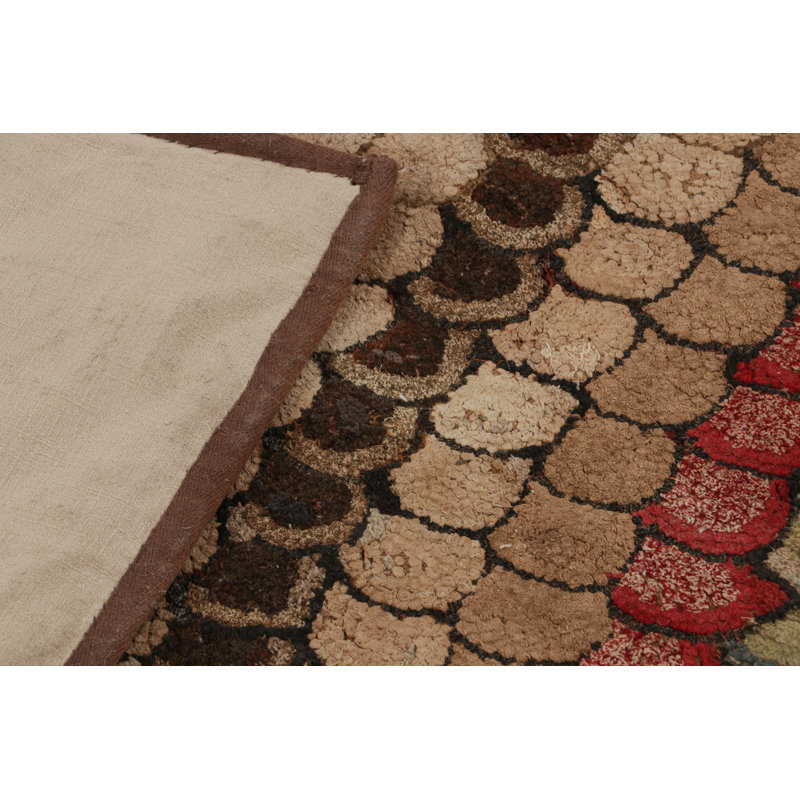 One-of-a-Kind Rectangle 4’4”x7’1” Area Rug