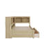 Lit de jour simple avec tiroirs de rangement et ports USB-1139992546