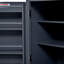 Spacieux garde-manger autoportant avec 8 tablettes, 4 plateaux et 6 tiroirs pour un rangement et une organisation améliorés-910213547