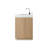 Liles Single Wide Vanity-Satin Light Wash Oak-498780169