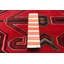Tapis rouge Teimani 3 pi 10 po x 6 pi 3 po