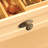 1.4" Diameter Classic Retro Petal Knob With Backplate（Dban）