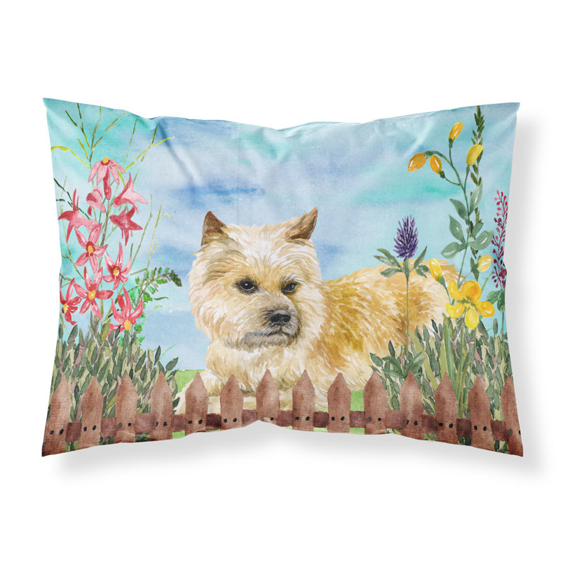 Taie d’oreiller spring, Cairn terrier