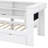 Corner Bed Frame With Storage Shelves,  Daybed With Drawers, Charging Station And LED Light-857584775-857584772